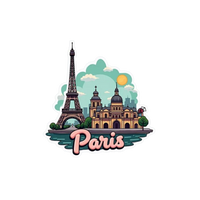 France 6 | Country Premium Sticker | Country, Flag & Travel Sticker