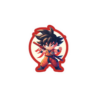 Goku 19 | Dragon Ball Z Anime Stickers | StickerBD