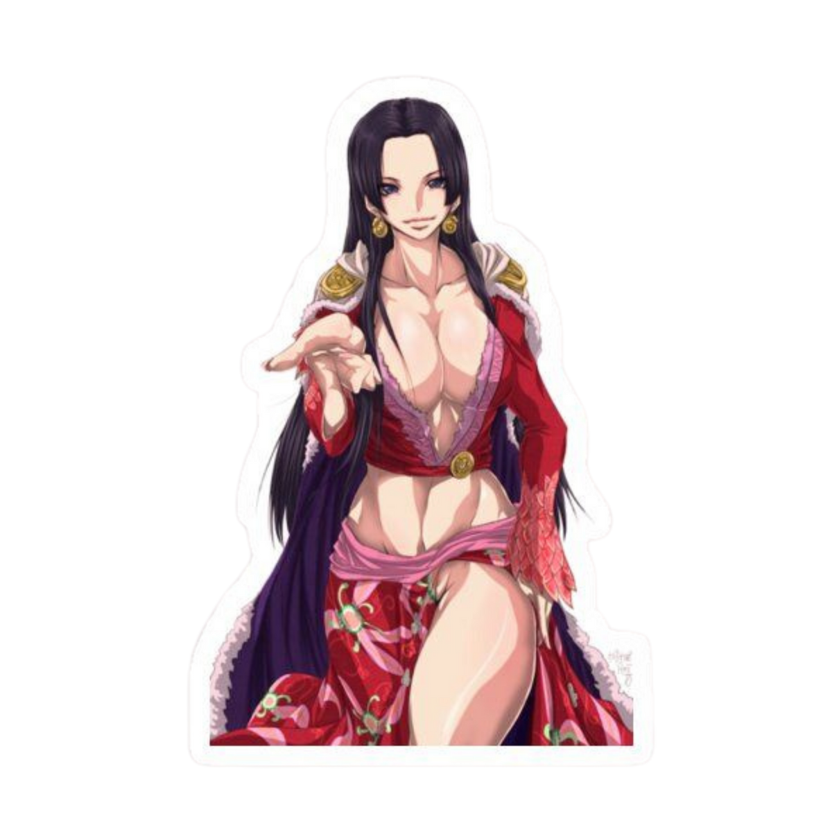 Anime Waifu Premium Anime Sticker 18 | StickerBD