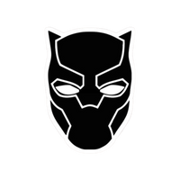 Black Panther 7 | Black Panther Premium Sticker | Movie