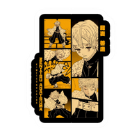 Zenitsu Agatsuma 19 | Premium Anime Sticker | Demon Slayer Edition