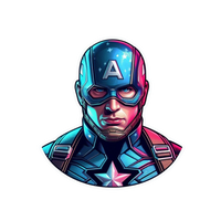 Captain America  | Captain America Premium Sticker | Marvel