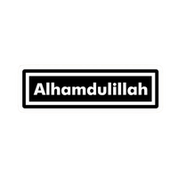 Alhamdulillah | Quran, Dua & Calligraphy Designs | StickerBD