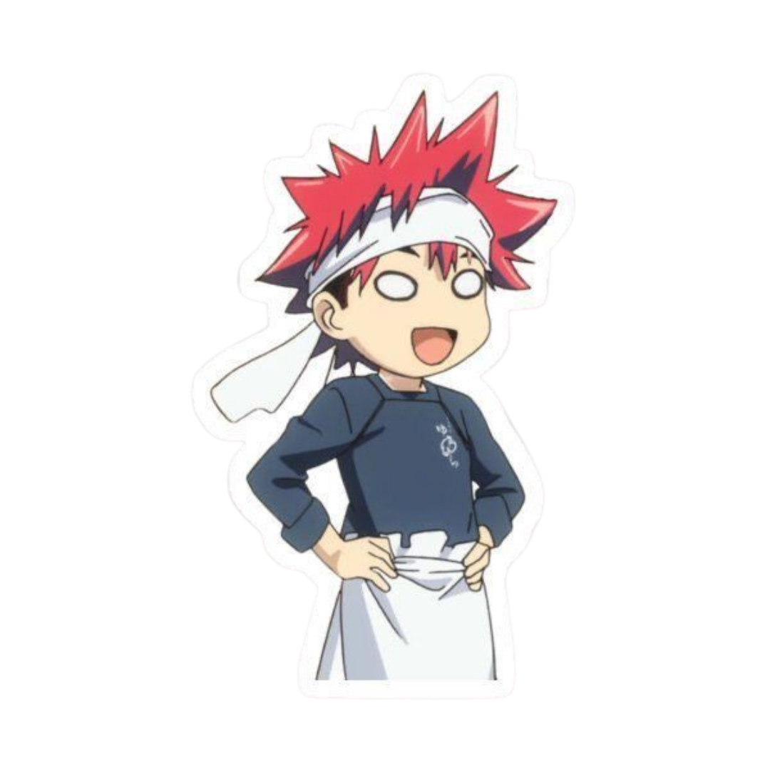 Yukihira Soma Food Wars Sticker Bundle