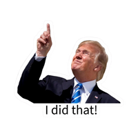 Donald Trump 01 | Donald Trump Sticker | Political