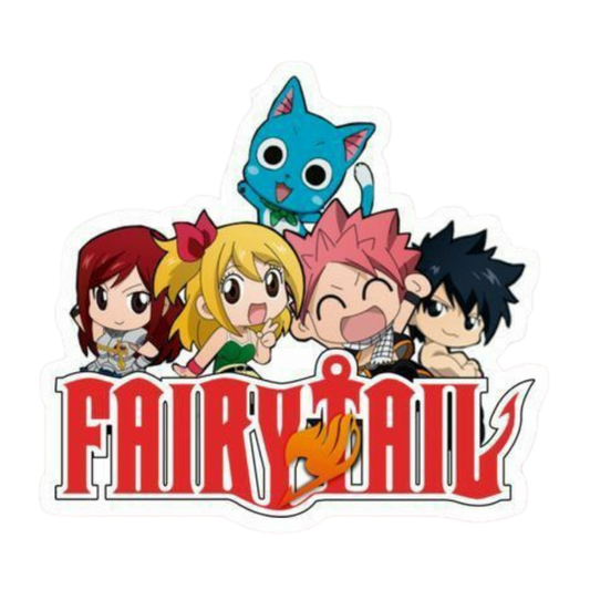 Fairy Tail Anime Sticker | Anime Die Cut Premium Sticker