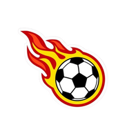 Football X Fire | Football Premium Sticker | Football
