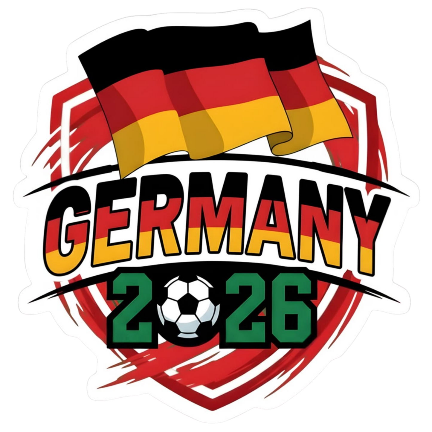 FC Germany 11 | Germany Football Sticker | Football Team