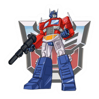 Transformers Sticker | Cartoon Network Premium Sticker