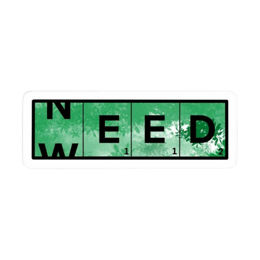 Hemp 5 Sticker