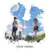 Your Name Anime Sticker | Mitsuha & Taki Premium sticker