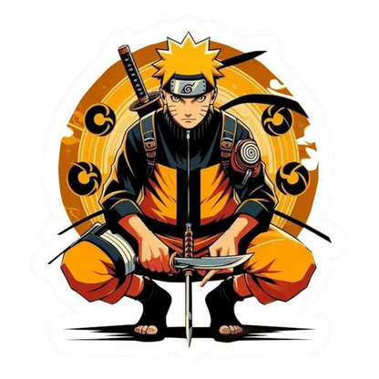Naruto Uzumaki Sticker Bundle