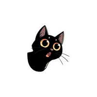 Cat 01 | Cat Premium Sticker | Cute Vibes 😺