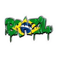 FC Brazil 11 | Brazil Football Sticker | Football Team