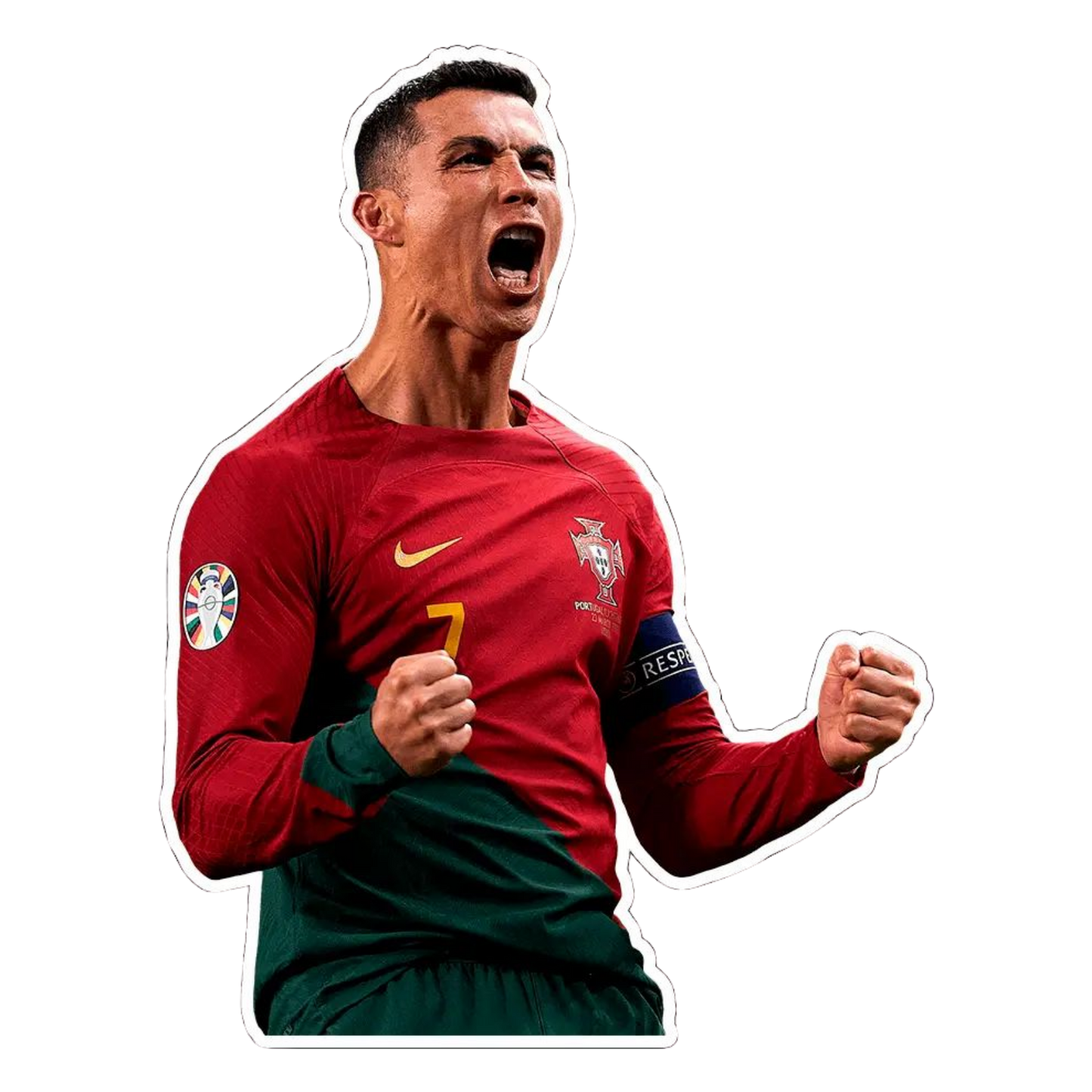 Cristiano Ronaldo 11 | Portugal Football Sticker | Football Team