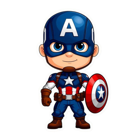 Captain America Premium Sticker 11 | Marvel Movie  – StickerBD