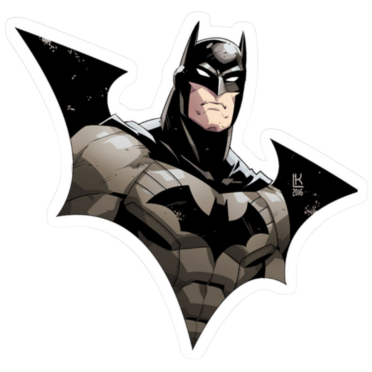 Batman Sticker 11 | Premium DC Superhero Sticker | StickerBD