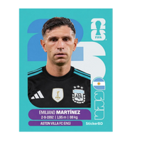 Emiliano Martínez | Argentina Player Card Sticker | StickerBD