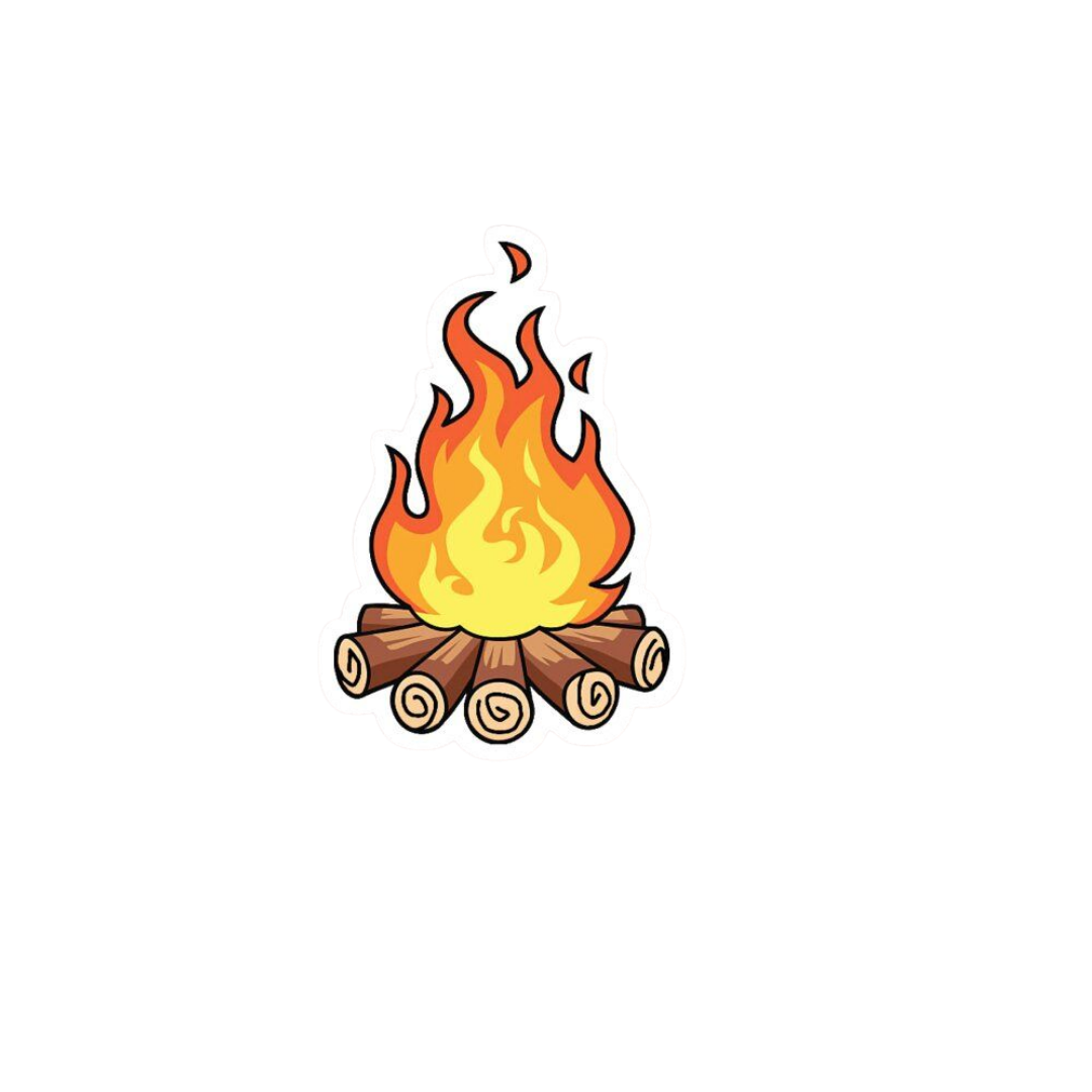 Fire 3 Sticker