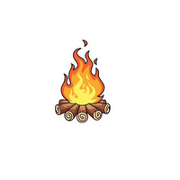 Fire 3 Sticker