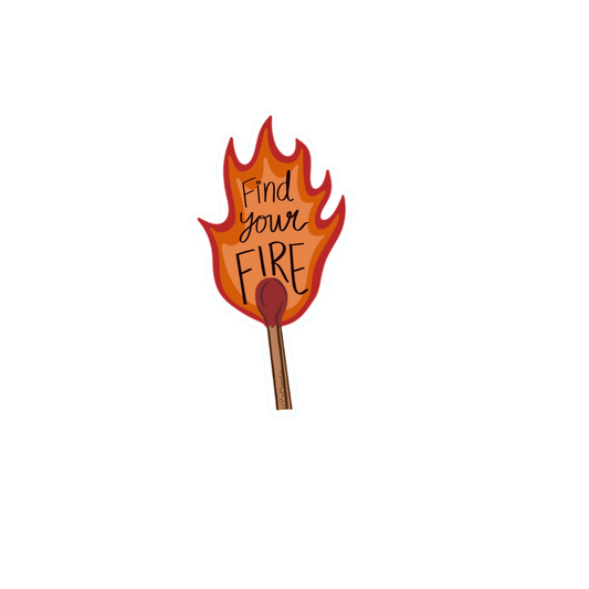 Fire 5 Sticker