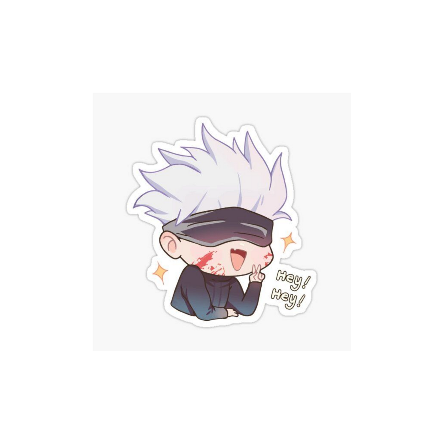 Satoru Gojo Jujutsu Kaisen Anime Sticker #20 | StickerBD