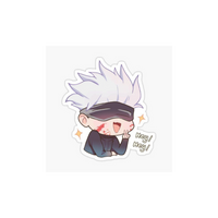 Satoru Gojo Jujutsu Kaisen Anime Sticker #20 | StickerBD