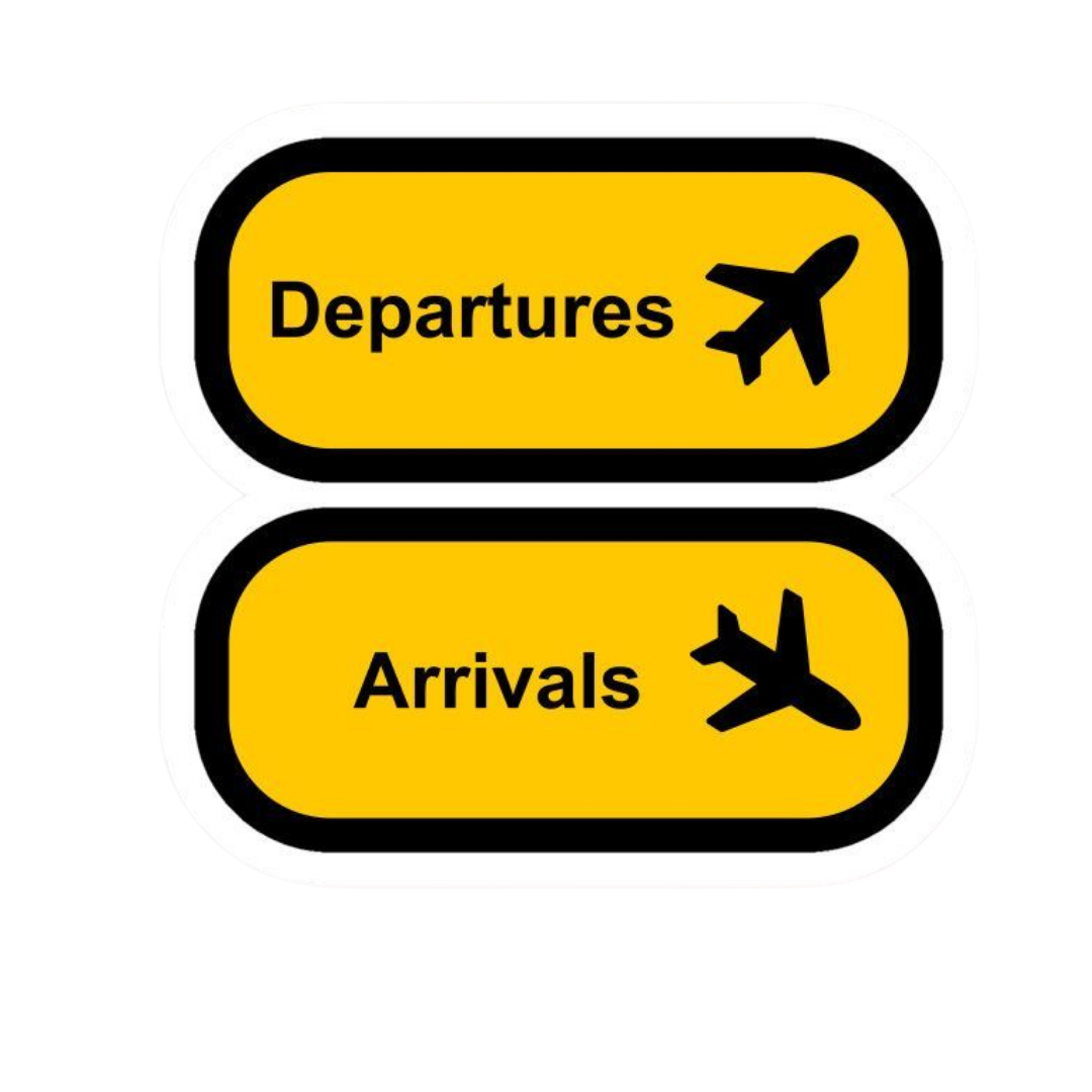 Travel 8 Sticker