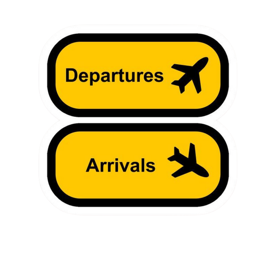 Travel 8 Sticker