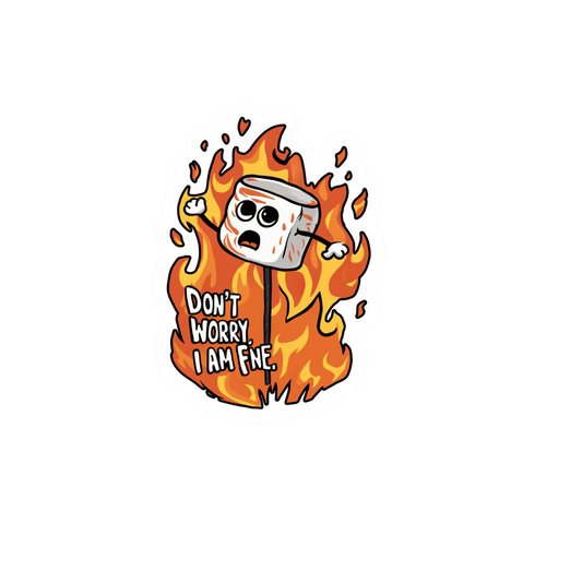 Fire 10 Sticker