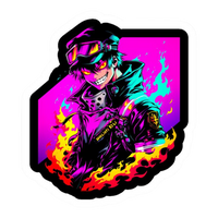 Fire Force Sticker 20 | Action Anime Premium Sticker