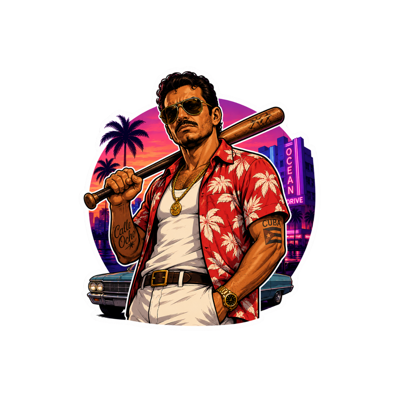 Vice City Sticker 31