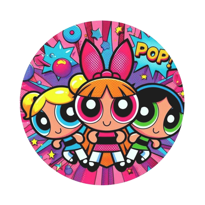 The Powerpuff Girls Tinplate Badge