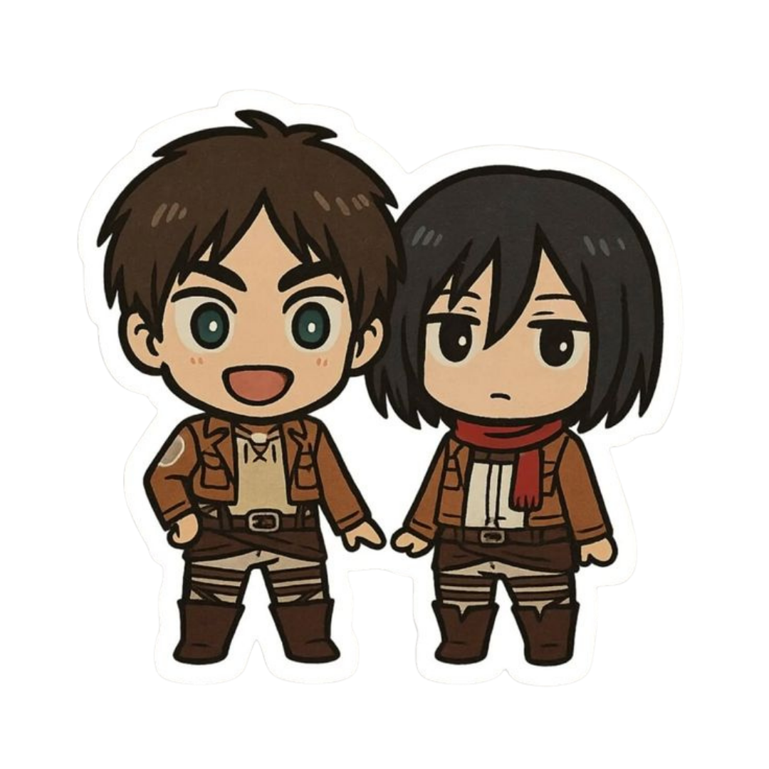 Mikasa Ackerman Attack on Titan Sticker 19 | Anime Warrior Premium Sticker