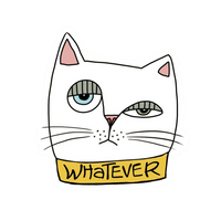 Cat 20 | Cat Premium Sticker | Cute Vibes 😺