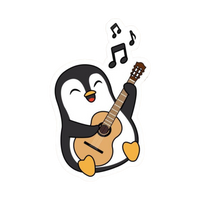 Music 20 | Music Lover Premium Sticker | Music World