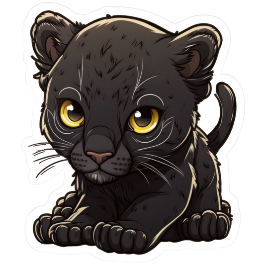Black Panther 20 | Black Panther Premium Sticker | StickerBD