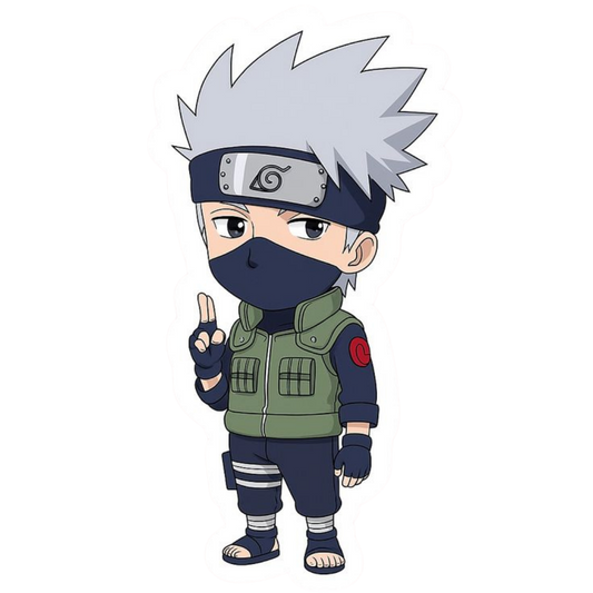 Kakashi Hatake Naruto Sticker 3 | Sharingan Ninja Premium Sticker