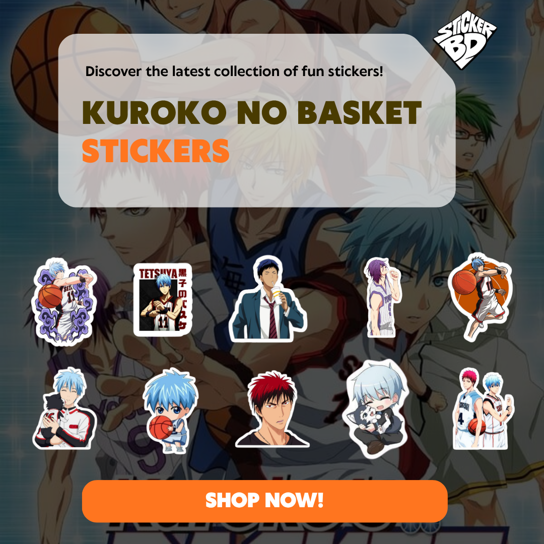 Kuroko No Busket Sticker Bundle