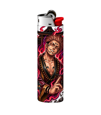 Sukuna Lighter – Bold Aesthetic Refillable Pocket Lighter | StickerBD