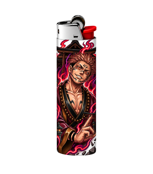 Sukuna Lighter – Bold Aesthetic Refillable Pocket Lighter | StickerBD