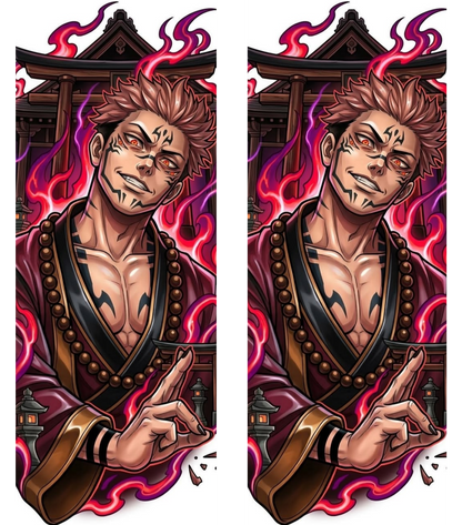 Sukuna Lighter – Bold Aesthetic Refillable Pocket Lighter | StickerBD