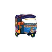 Baby Taxi Art 2 | Bangladesh Stickers Collection | StickerBD