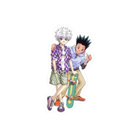 Hunter X Hunter anime stickers Killua and Gon