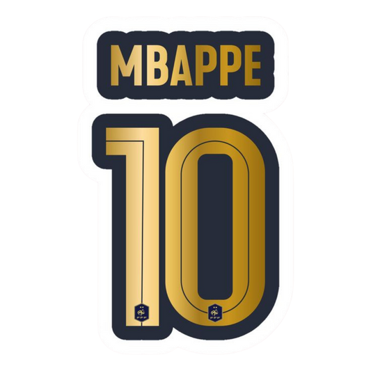 Kylian Mbappé 6 | Football Player Premium Sticker
