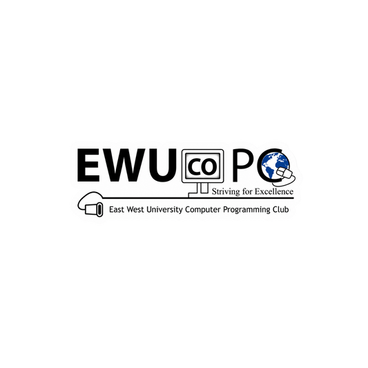 EWUCoPC | East West University Club Stickers | Sticker BD