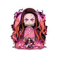 Nezuko Kamado 21 | Demon Slayer Sticker | Anime