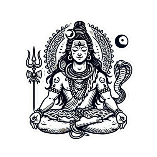 Lord Mahadev | Om, Gods, Mantras & Spritual Symbols | StickerBD