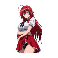 Anime Waifu Premium Anime Sticker 20 | StickerBD