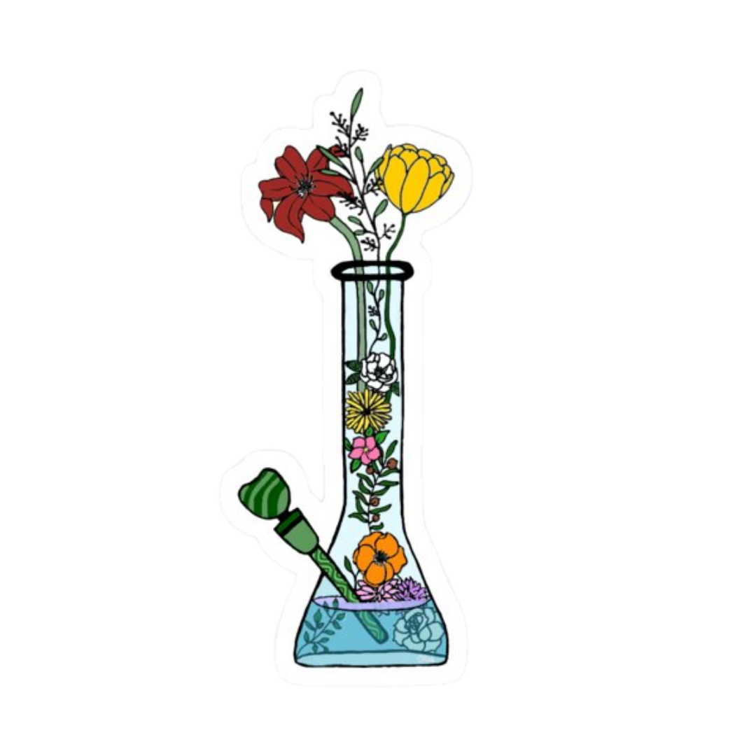 Hemp 8 Sticker